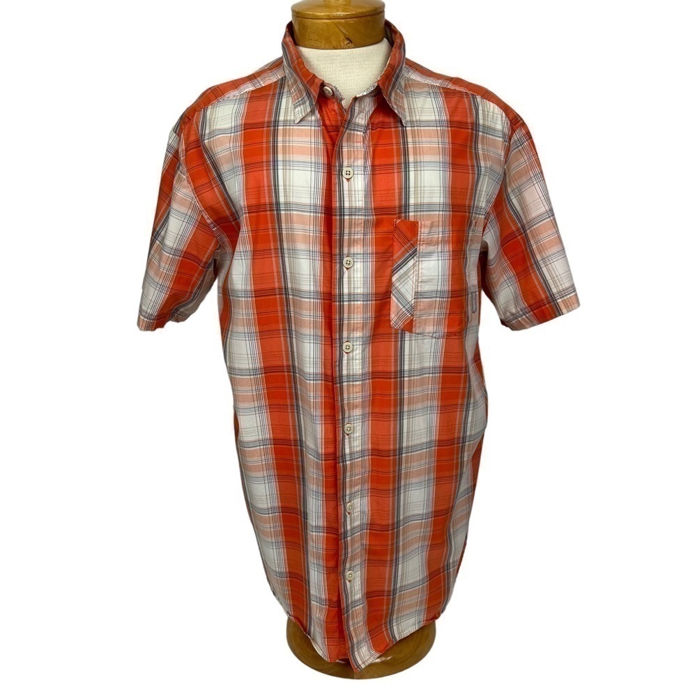 COLUMBIA Sportswear Company Men’s Casual Button Shirt XL Omni-Wick Multi Color